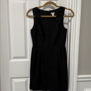 J. Crew Black Sleeveless Dress